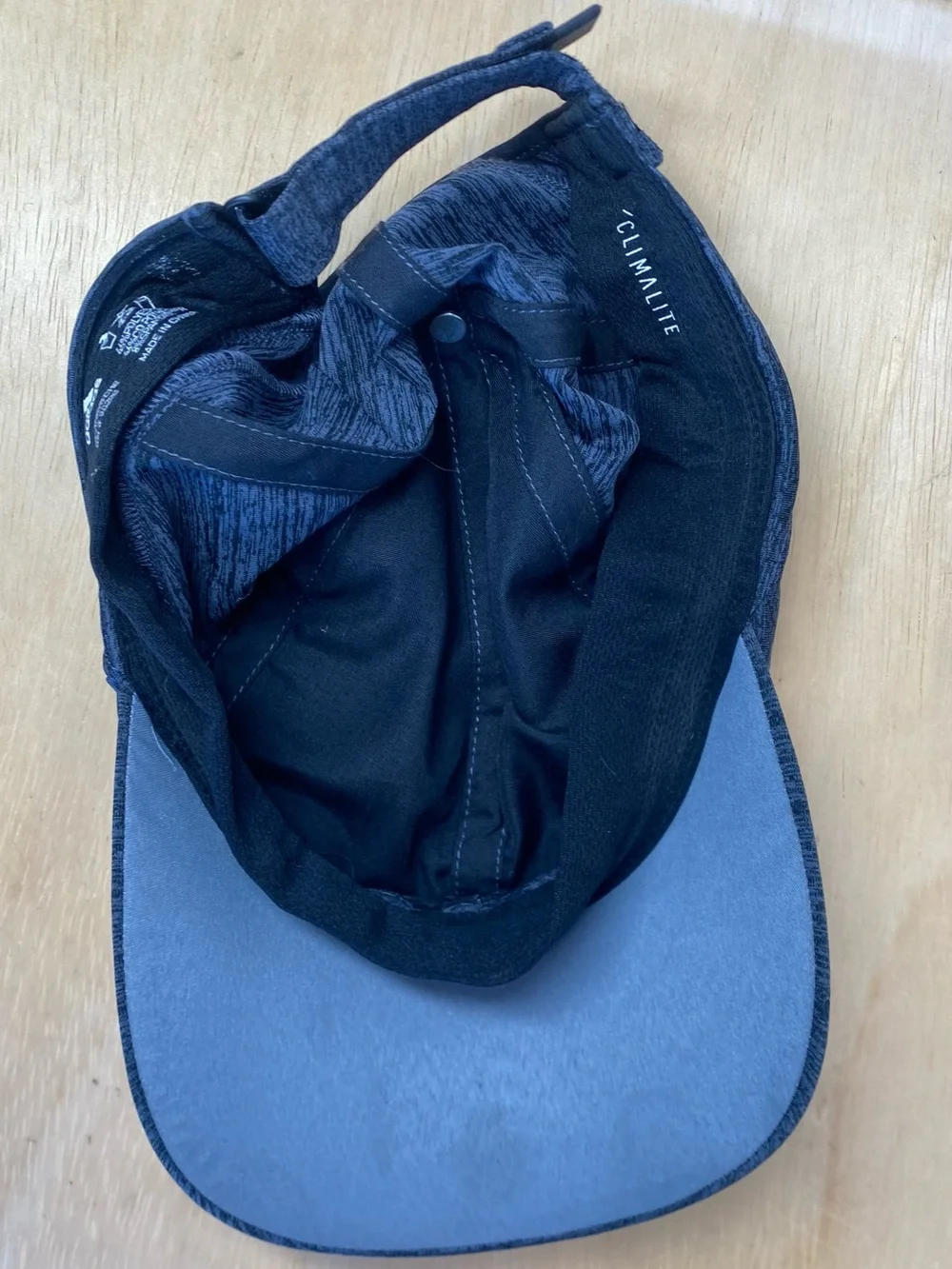 Adidas Climalite Heathered Gray Performance Baseball Cap